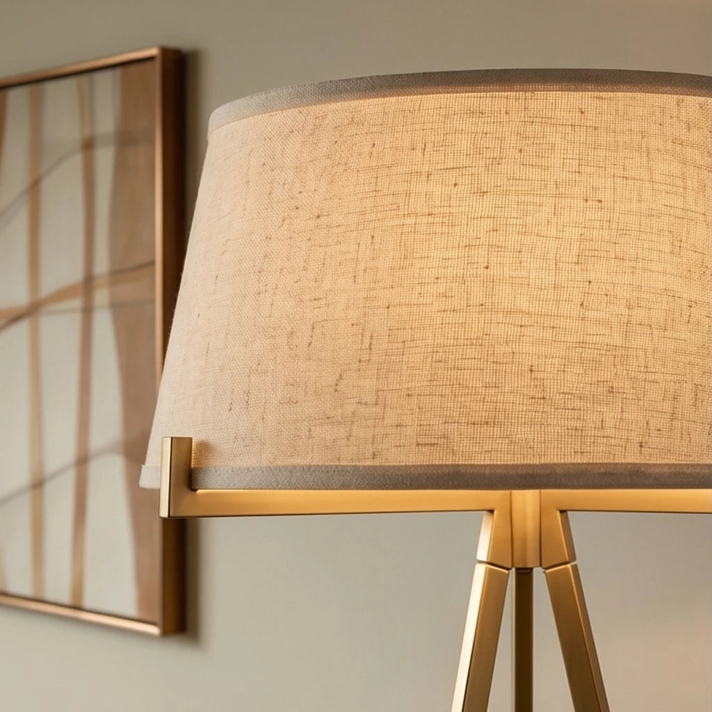Mid-Century Tripod Floor Lamp