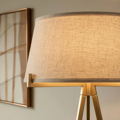 Mid-Century Tripod Floor Lamp