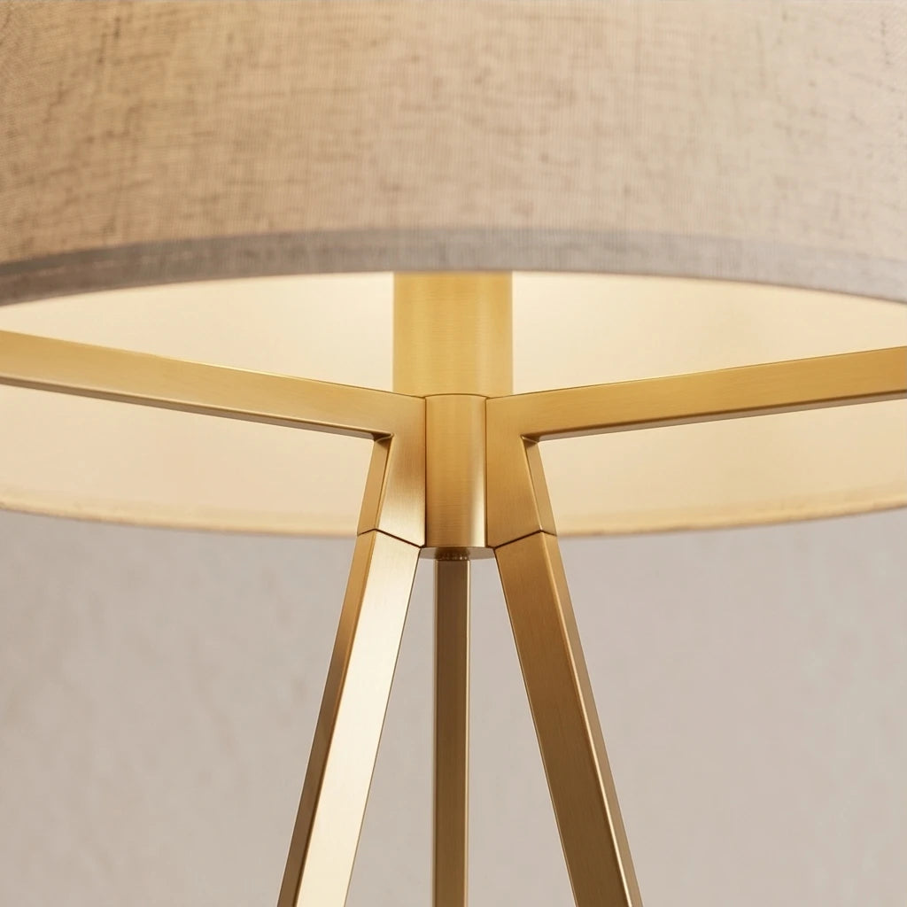Mid-Century Tripod Floor Lamp