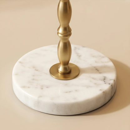 Noor Solid Marble Buffet Lamp (Pair)